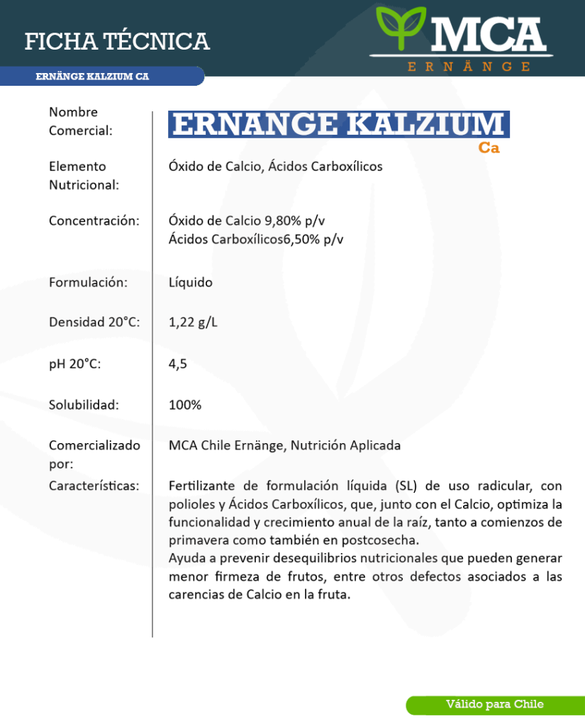 Ficha Kalzium Ca